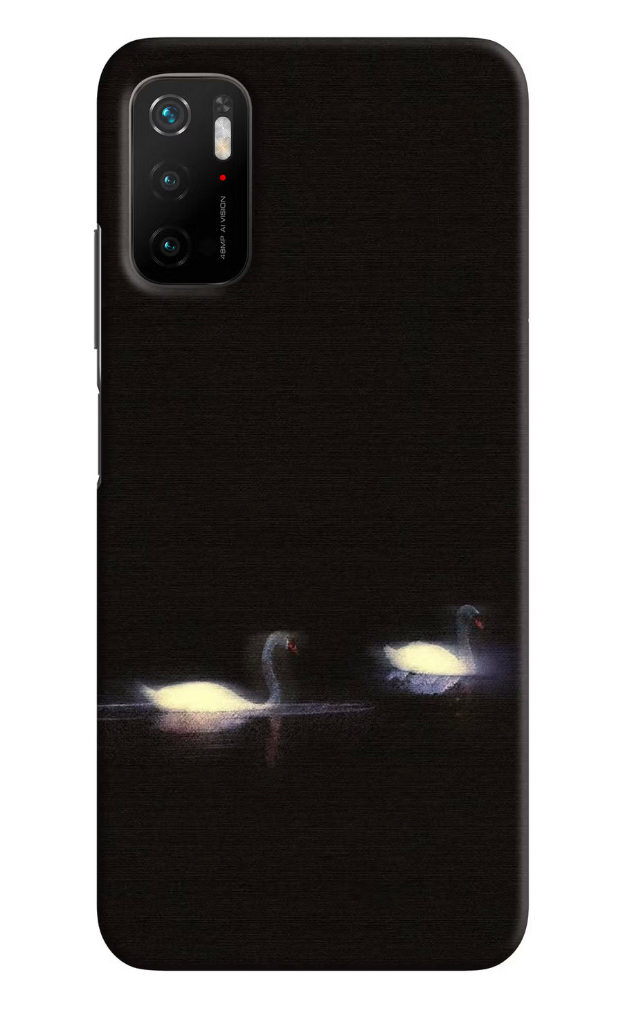Silent Swans Poco M3 Pro 5G Back Cover, Hard case