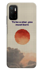 Pixel Sun Poco M3 Pro 5G Hard Case Back Cover by Casekaro