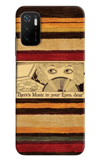 Vinyl Stripes Poco M3 Pro 5G Back Cover