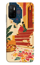 Diwali Rangoli Poco M3 Pro 5G Back Cover