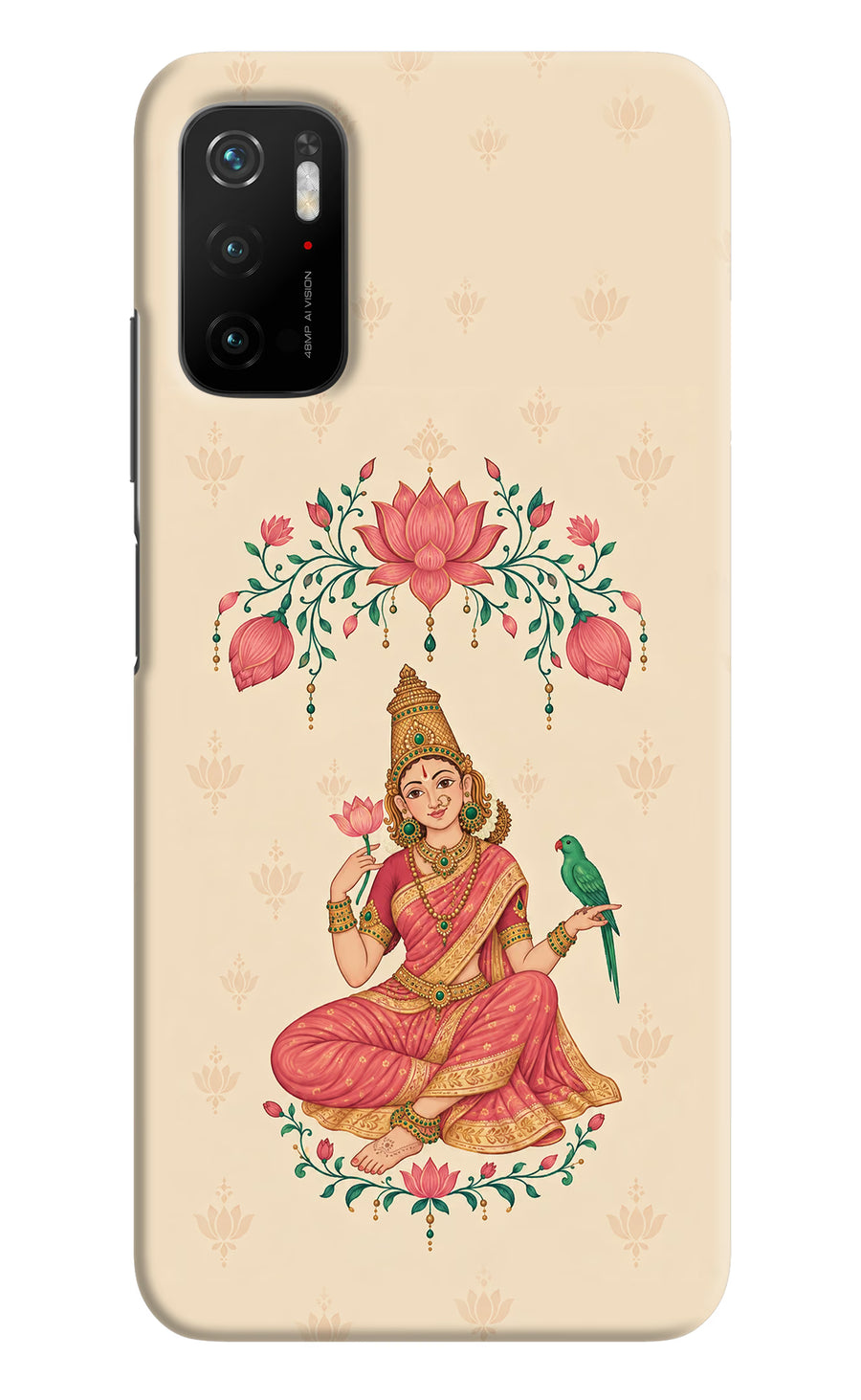 Goddess Lakshmi Poco M3 Pro 5G Back Cover, Hard case