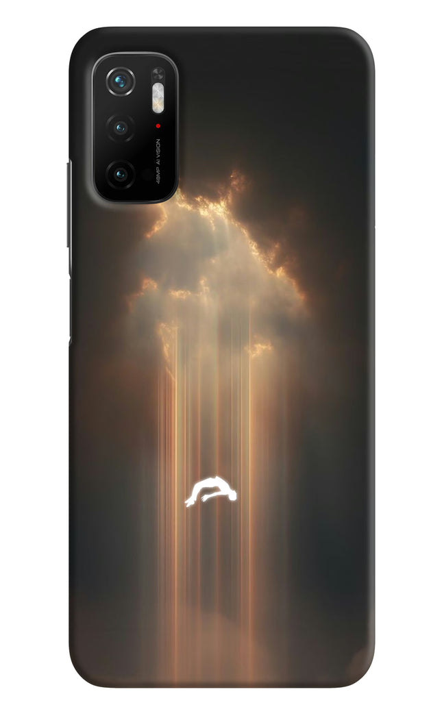 Heavenly Beam Poco M3 Pro 5G Hard Case Back Cover by Casekaro