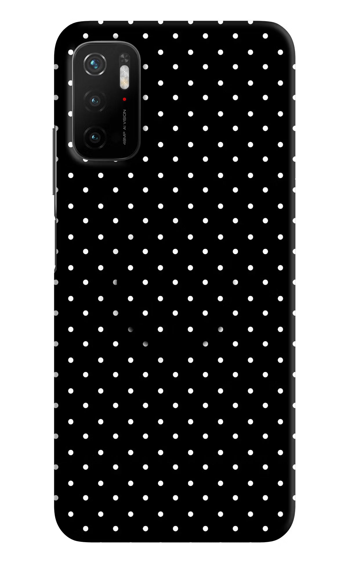 White Dots Poco M3 Pro 5G Pop Case by Casekaro