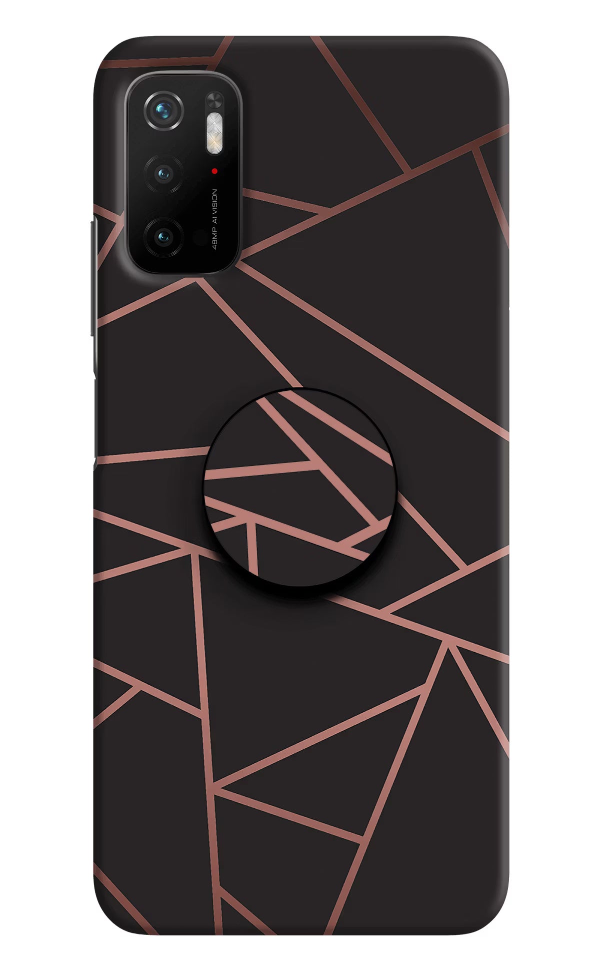 Geometric Pattern Poco M3 Pro 5G Pop Case by Casekaro