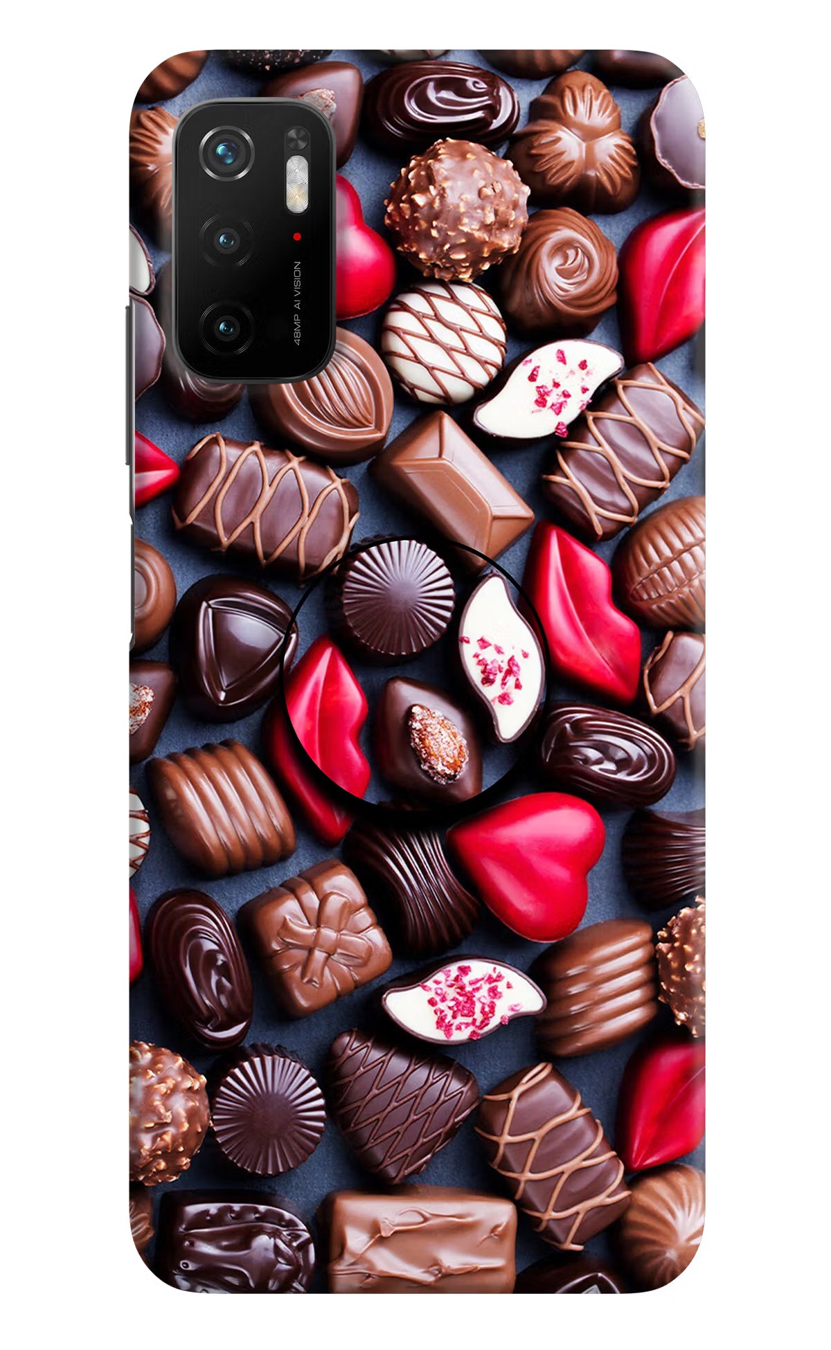 Chocolates Poco M3 Pro 5G Pop Case by Casekaro