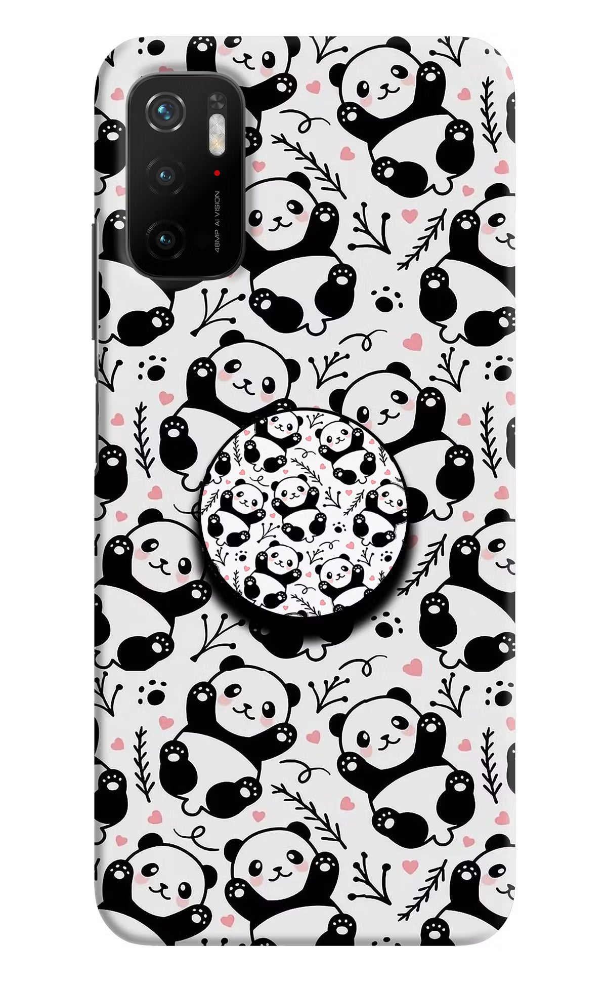 Cute Panda Poco M3 Pro 5G Pop Case by Casekaro