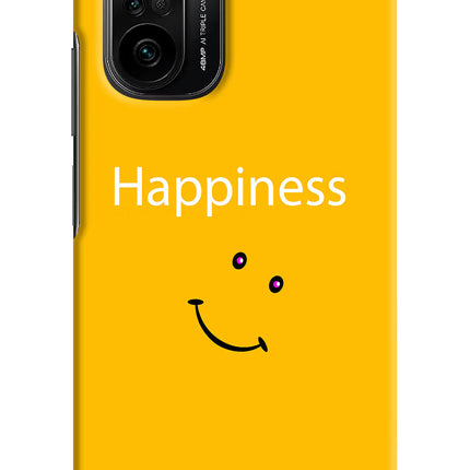 Happiness With Smiley Mi 11X/11X Pro Hard Case Back Cover by Casekaro