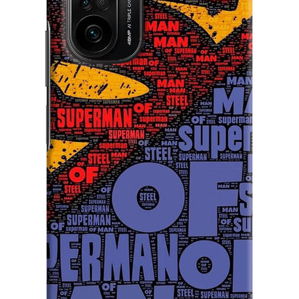 Superman Mi 11X/11X Pro Hard Case Back Cover by Casekaro