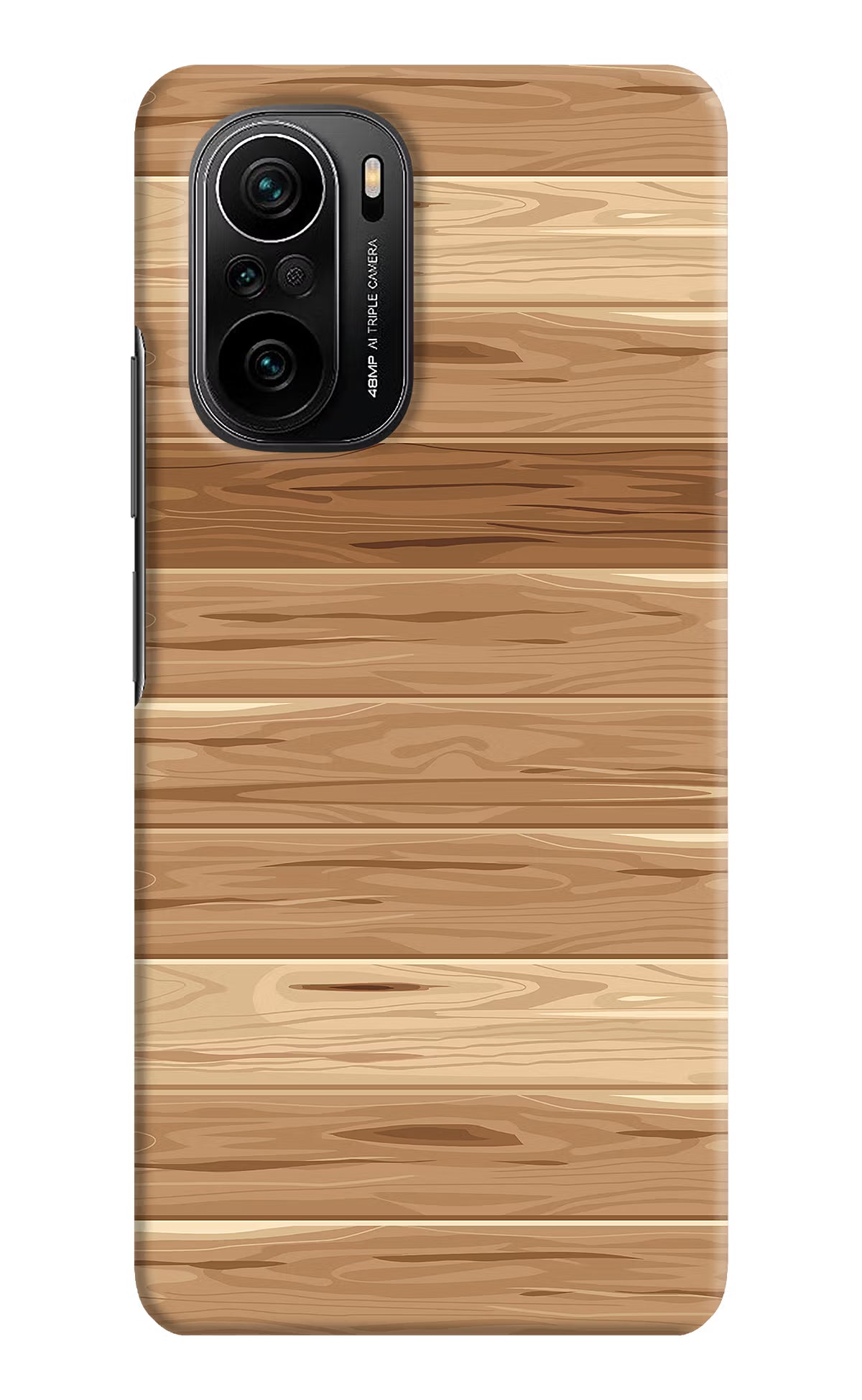 Wooden Vector Mi 11X/11X Pro Hard Case Back Cover by Casekaro