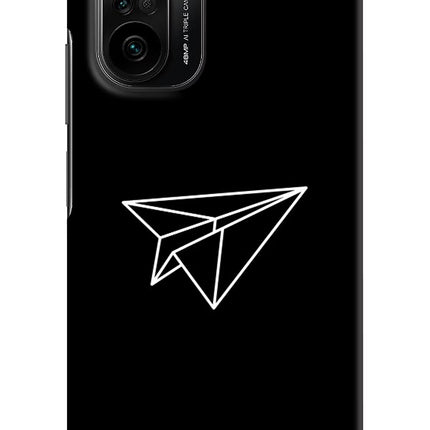 Paper Plane White Mi 11X/11X Pro Hard Case Back Cover by Casekaro