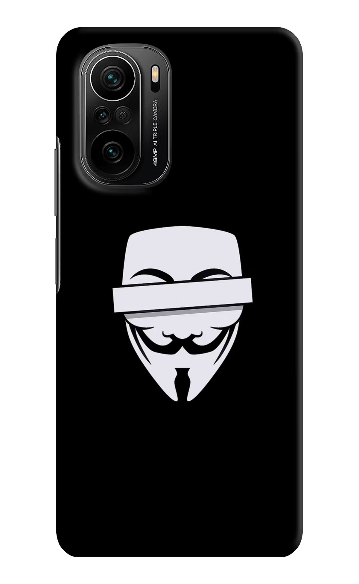 Anonymous Face Mi 11X/11X Pro Hard Case Back Cover by Casekaro