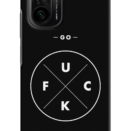 Go Fuck Yourself Mi 11X/11X Pro Hard Case Back Cover by Casekaro