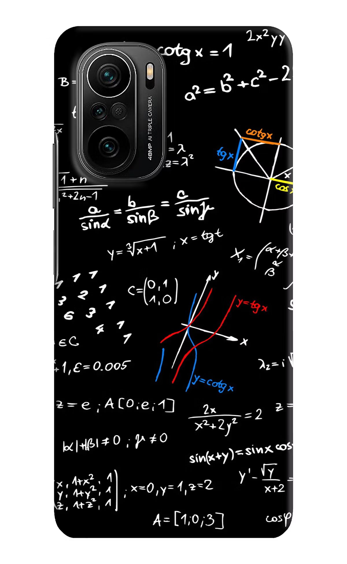 Mathematics Formula Mi 11X/11X Pro Hard Case Back Cover by Casekaro