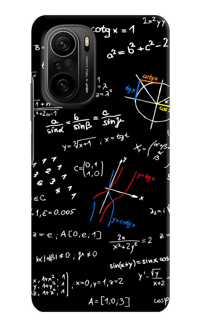 Mathematics Formula Mi 11X/11X Pro Hard Case Back Cover by Casekaro