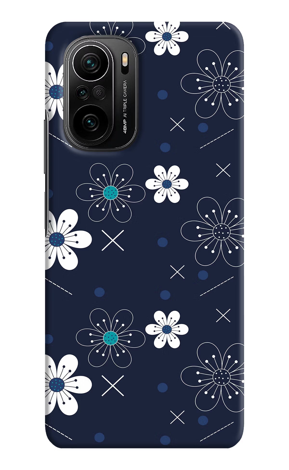 Flowers Mi 11X/11X Pro Hard Case Back Cover by Casekaro
