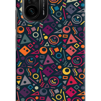 Geometric Abstract Mi 11X/11X Pro Hard Case Back Cover by Casekaro