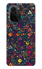 Geometric Abstract Mi 11X/11X Pro Hard Case Back Cover by Casekaro