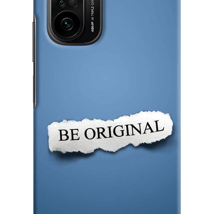 Be Original Mi 11X/11X Pro Hard Case Back Cover by Casekaro
