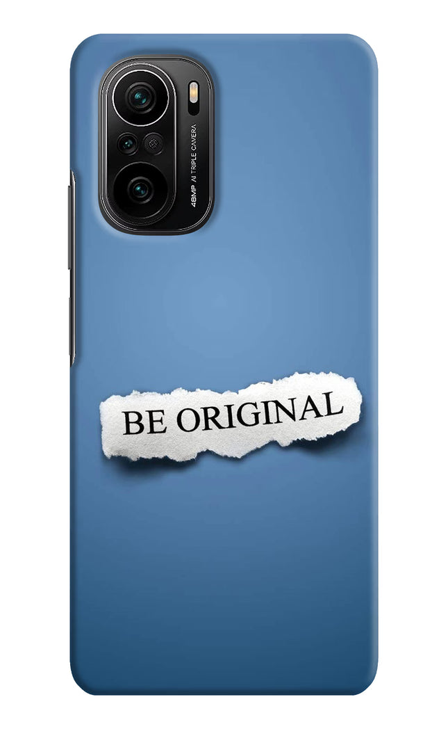 Be Original Mi 11X/11X Pro Hard Case Back Cover by Casekaro