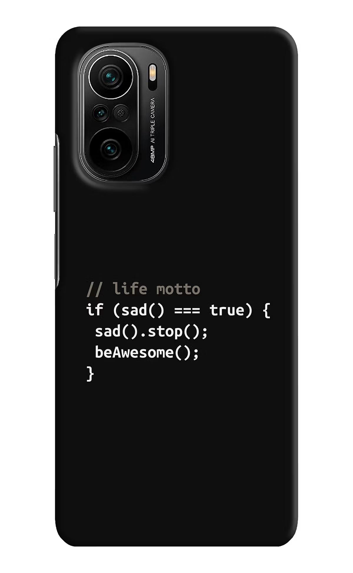 Life Motto Code Mi 11X/11X Pro Hard Case Back Cover by Casekaro