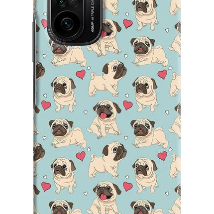 Pug Dog Mi 11X/11X Pro Hard Case Back Cover by Casekaro
