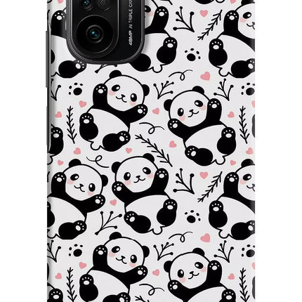 Cute Panda Mi 11X/11X Pro Hard Case Back Cover by Casekaro