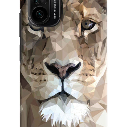 Lion Art Mi 11X/11X Pro Hard Case Back Cover by Casekaro