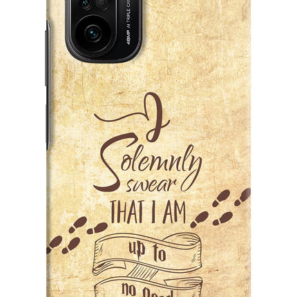 I Solemnly swear that i up to no good Mi 11X/11X Pro Hard Case Back Cover by Casekaro