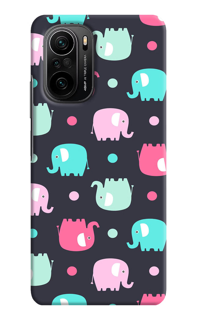 Elephants Mi 11X/11X Pro Hard Case Back Cover by Casekaro
