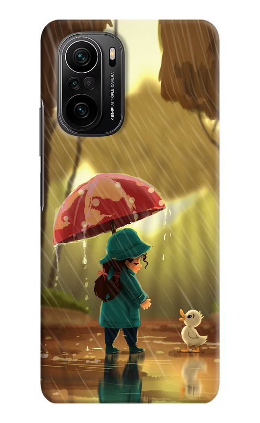 Rainy Day Mi 11X/11X Pro Hard Case Back Cover by Casekaro