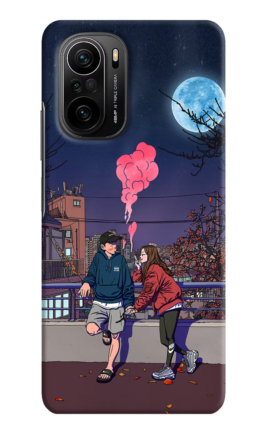 Chilling Couple Mi 11X/11X Pro Back Cover, Hard case