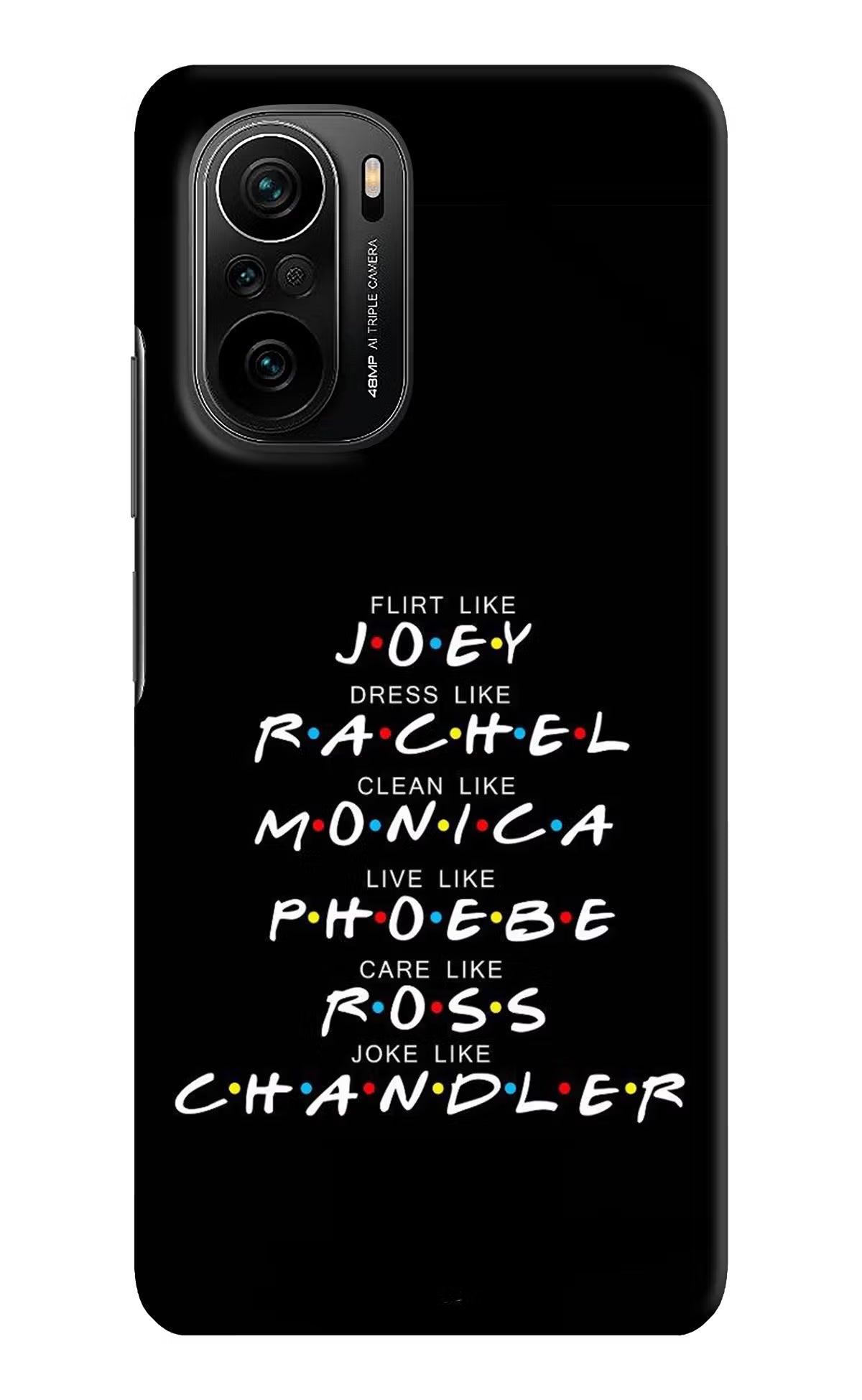 FRIENDS Character Mi 11X/11X Pro Hard Case Back Cover by Casekaro