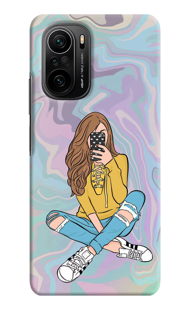 Selfie Girl Mi 11X/11X Pro Hard Case Back Cover by Casekaro