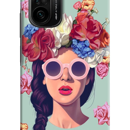 Pretty Girl Mi 11X/11X Pro Hard Case Back Cover by Casekaro
