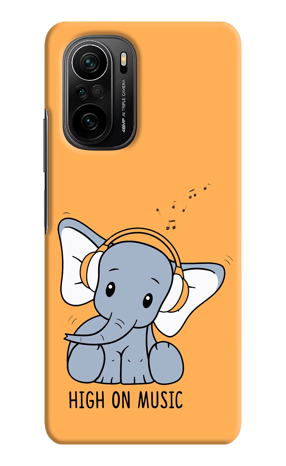 High On Music Mi 11X/11X Pro Hard Case Back Cover by Casekaro