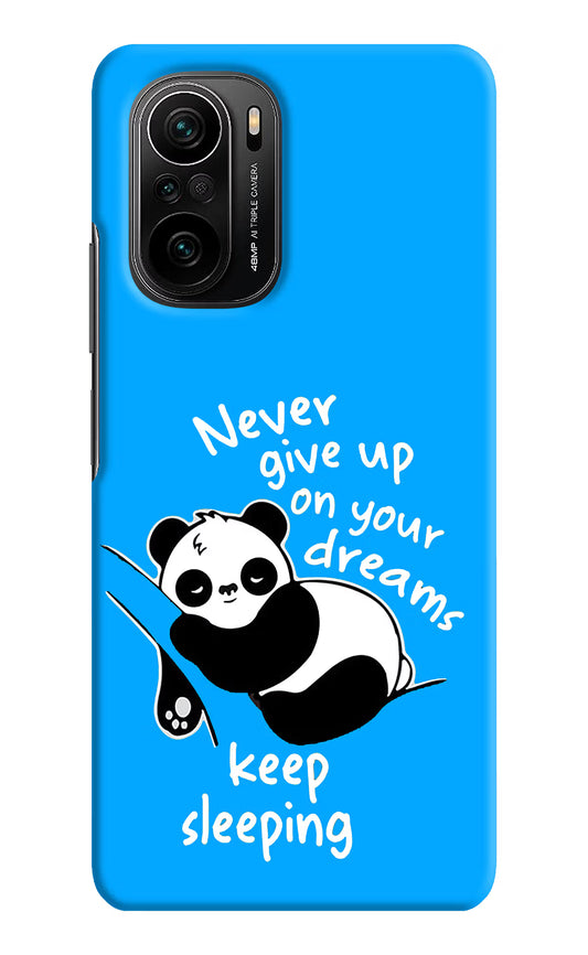 Keep Sleeping Mi 11X/11X Pro Hard Case Back Cover by Casekaro