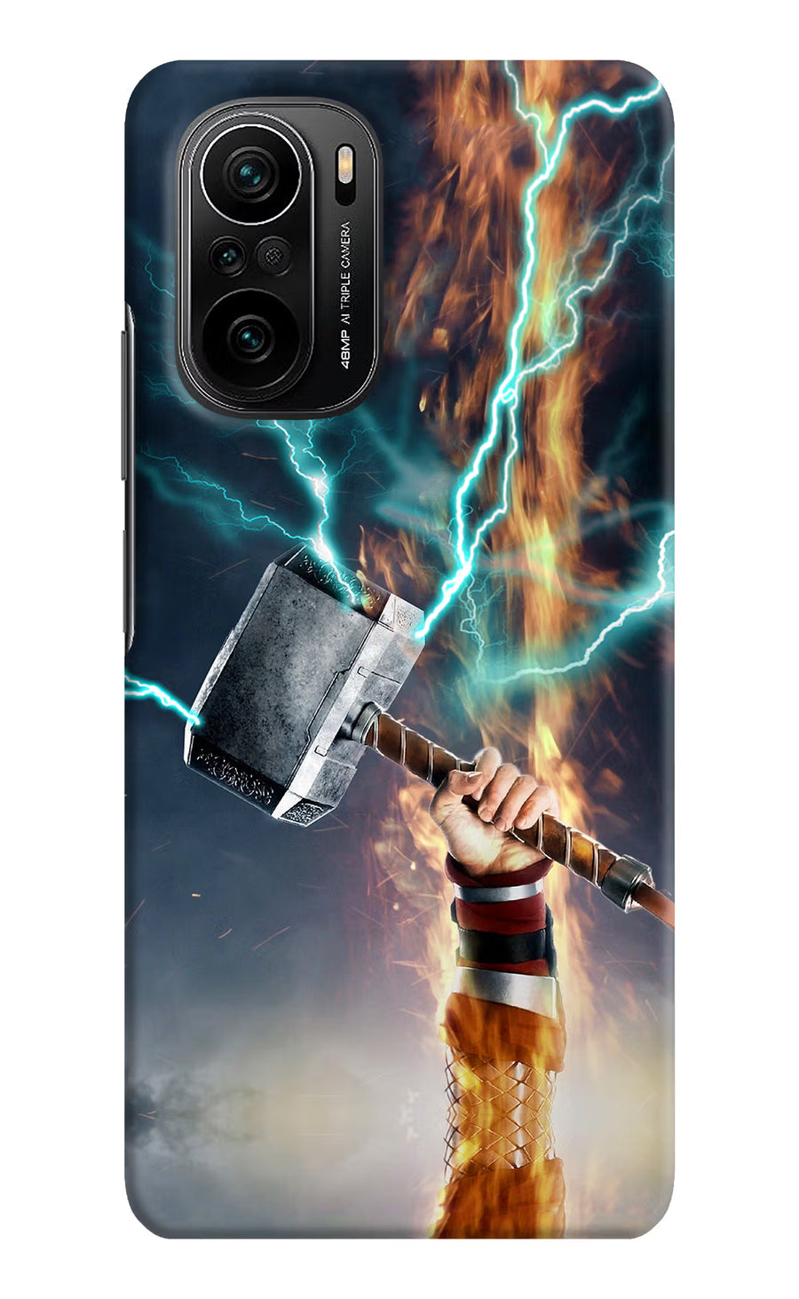 Thor Hammer Mjolnir Mi 11X/11X Pro Back Cover, Hard case