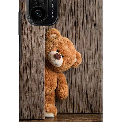 Teddy Wooden Mi 11X/11X Pro Hard Case Back Cover by Casekaro