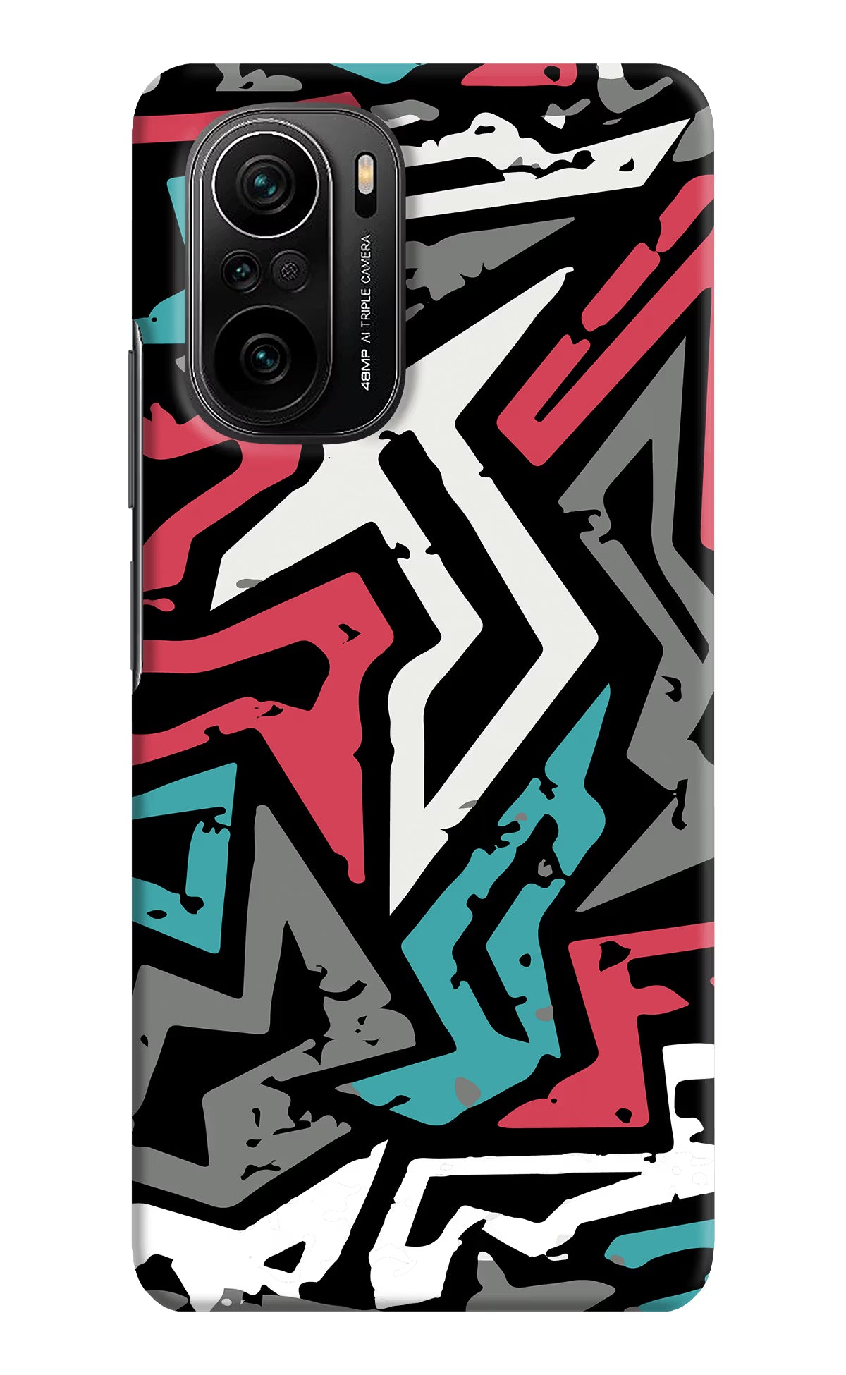 Geometric Graffiti Mi 11X/11X Pro Hard Case Back Cover by Casekaro