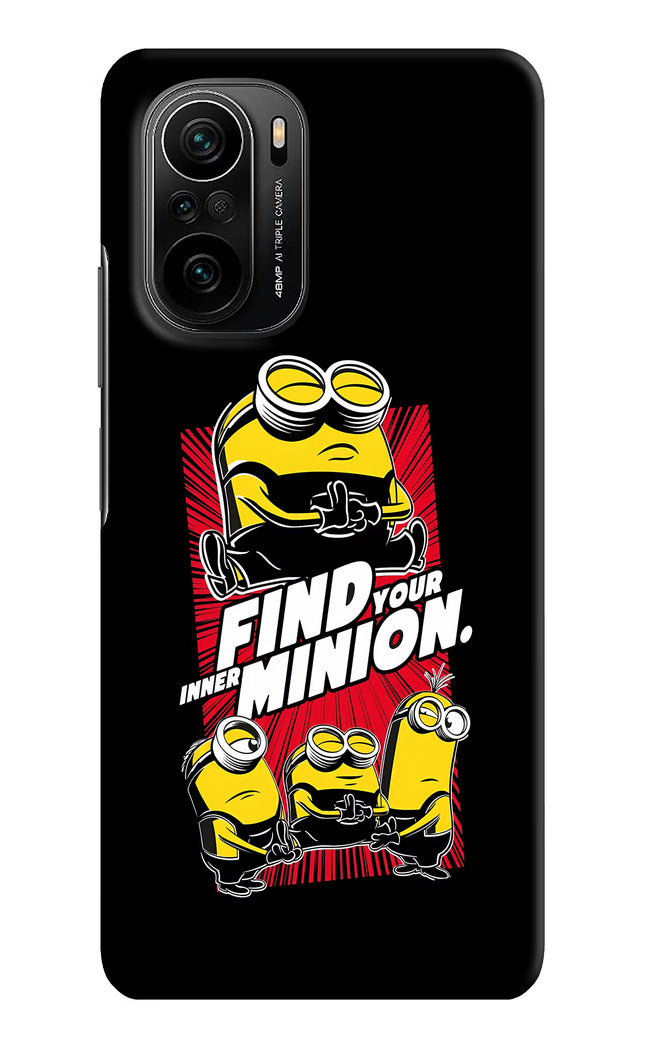 Find your inner Minion Mi 11X/11X Pro Hard Case Back Cover by Casekaro