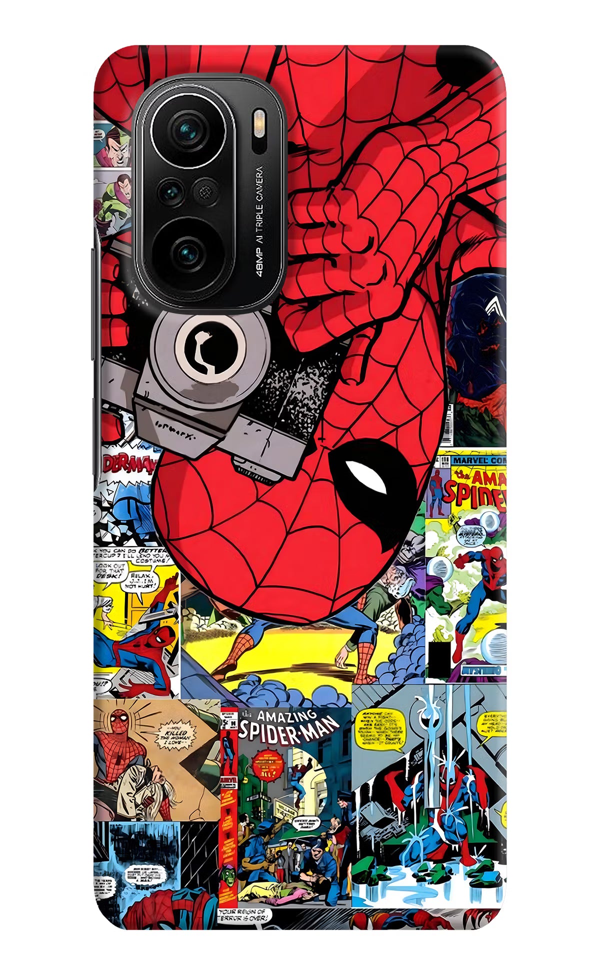 Spider Man Mi 11X/11X Pro Hard Case Back Cover by Casekaro