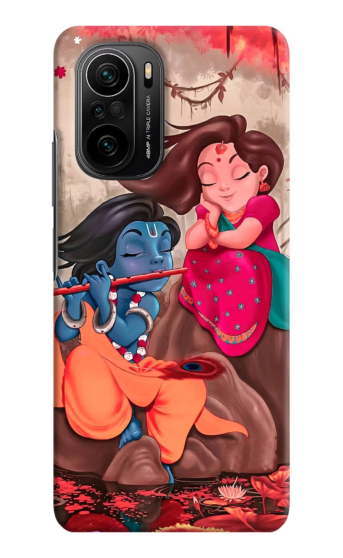 Radhe Krishna Mi 11X/11X Pro Hard Case Back Cover by Casekaro
