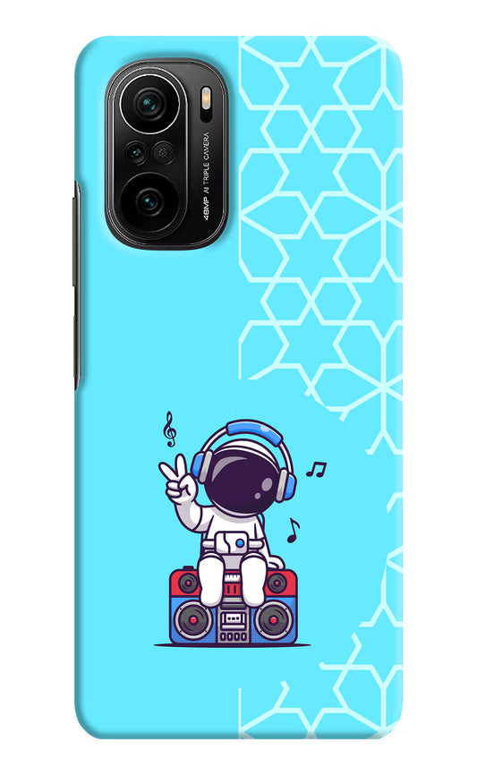 Cute Astronaut Chilling Mi 11X/11X Pro Hard Case Back Cover by Casekaro