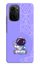 Cute Astronaut Chilling Mi 11X/11X Pro Hard Case Back Cover by Casekaro