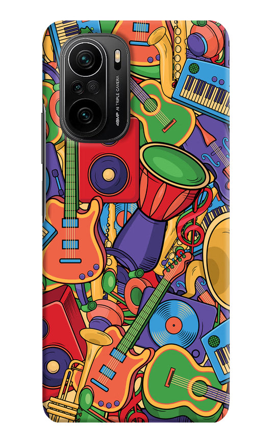 Music Instrument Doodle Mi 11X/11X Pro Hard Case Back Cover by Casekaro