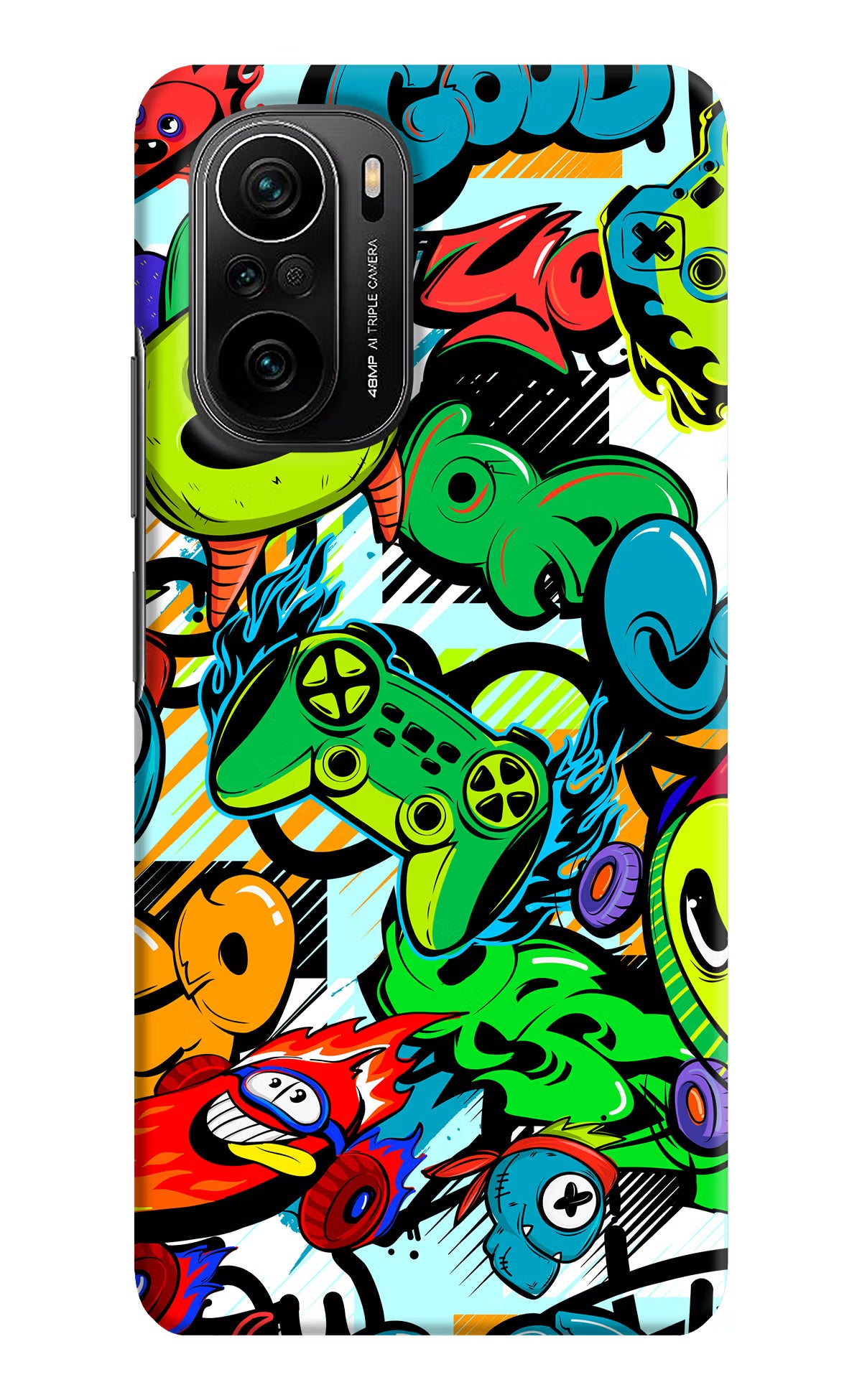 Game Doodle Mi 11X/11X Pro Hard Case Back Cover by Casekaro