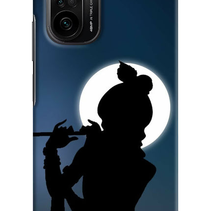 Shri Krishna Silhouette Mi 11X/11X Pro Hard Case Back Cover by Casekaro