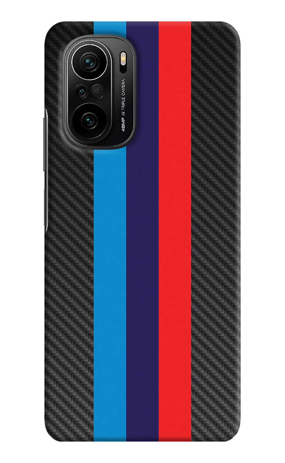 BMW Stripes Pattern Mi 11X/11X Pro Hard Case Back Cover by Casekaro