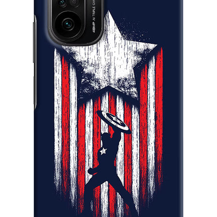 Captain America Marvel Art Mi 11X/11X Pro Hard Case Back Cover by Casekaro