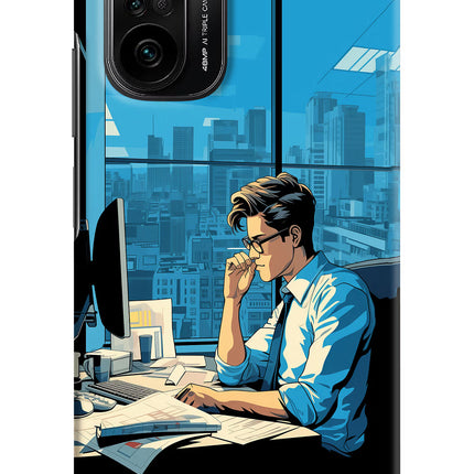 Focused Hustler (AI Generated) Mi 11X/11X Pro Hard Case Back Cover by Casekaro